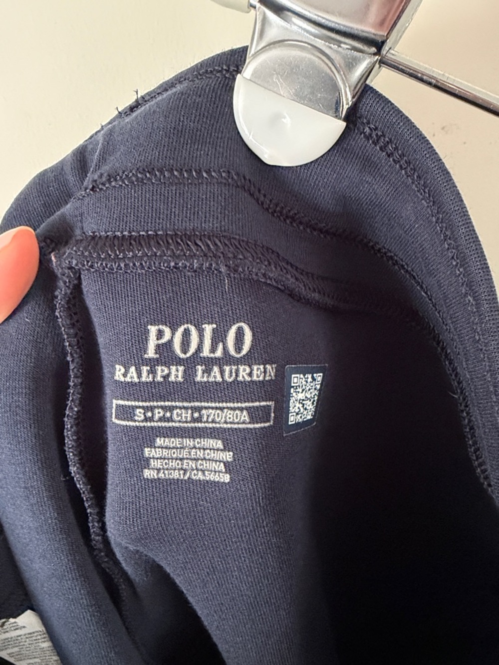 Polo by Ralph Lauren Navy Drawstring Joggers - Picture 2 of 5